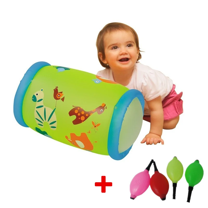 

Baby Infant Inflatable Roller 6P Material Baby Toddler Toys Zoo Auxiliary Learning Crawling Trainer Practice Climbing Toy WG133