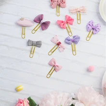 Подарочные канцелярские принадлежности мультяшное украшение бумажный зажим для студентов канцелярские товары Бумага Bookmarks книга металлическая Закладка for для книг