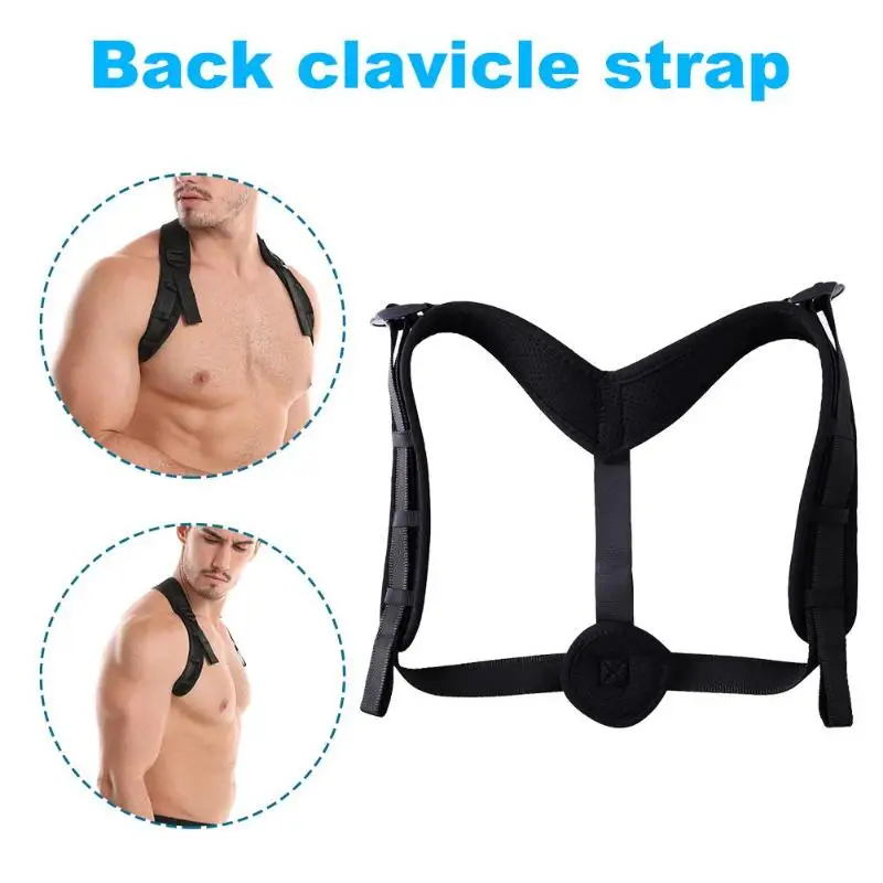 

Adjustable Back Clavicle Spine Posture Corrector Fixed Relieve Pain Belt Comfortable and breathable, suitable for all men
