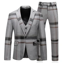 MarKyi fashion striped mens suits designers 2018 plus size 5xl 3 pieces terno masculino slim fit good quality 