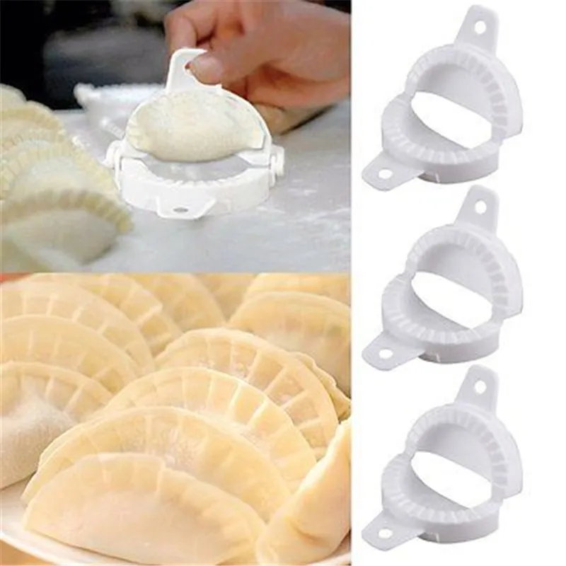 3 шт./компл. кухонное устройство Jiaozi для изготовления пельменей легкая