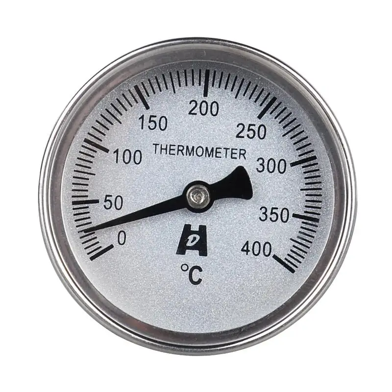 400C Degree wood oven, pizza, BBQ Analog Thermometer