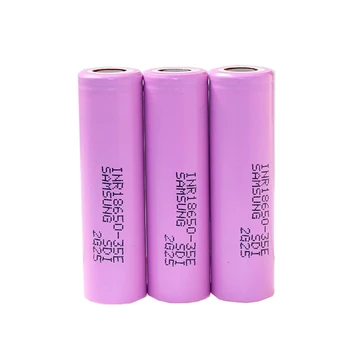 

High Capacity for SAMSUNG INR 18650 -35E 3.6v 3.7V 3500mAh lithium-Ion Li ion Rechargeable chargeable Batteries Free Charger