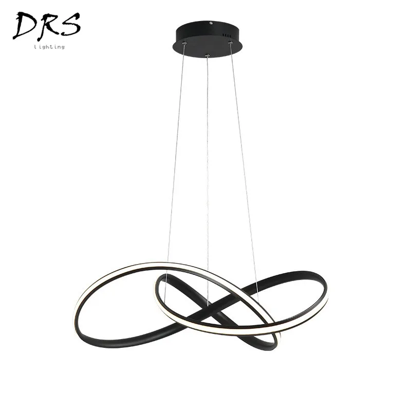 

Simple Modern Lustre Pendant Lights Acrylic Hanging Lamp for Living Room Bedroom Dining Art Geometric Creative Led Lighting