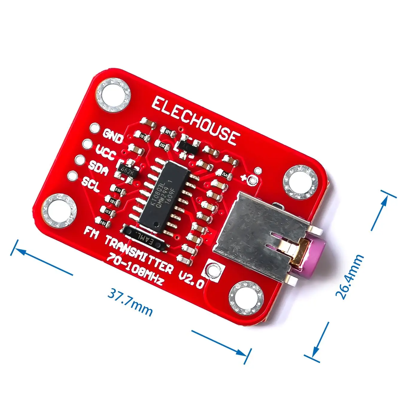 

FM Radio Transmitter Module radio station transmitter forarduino module
