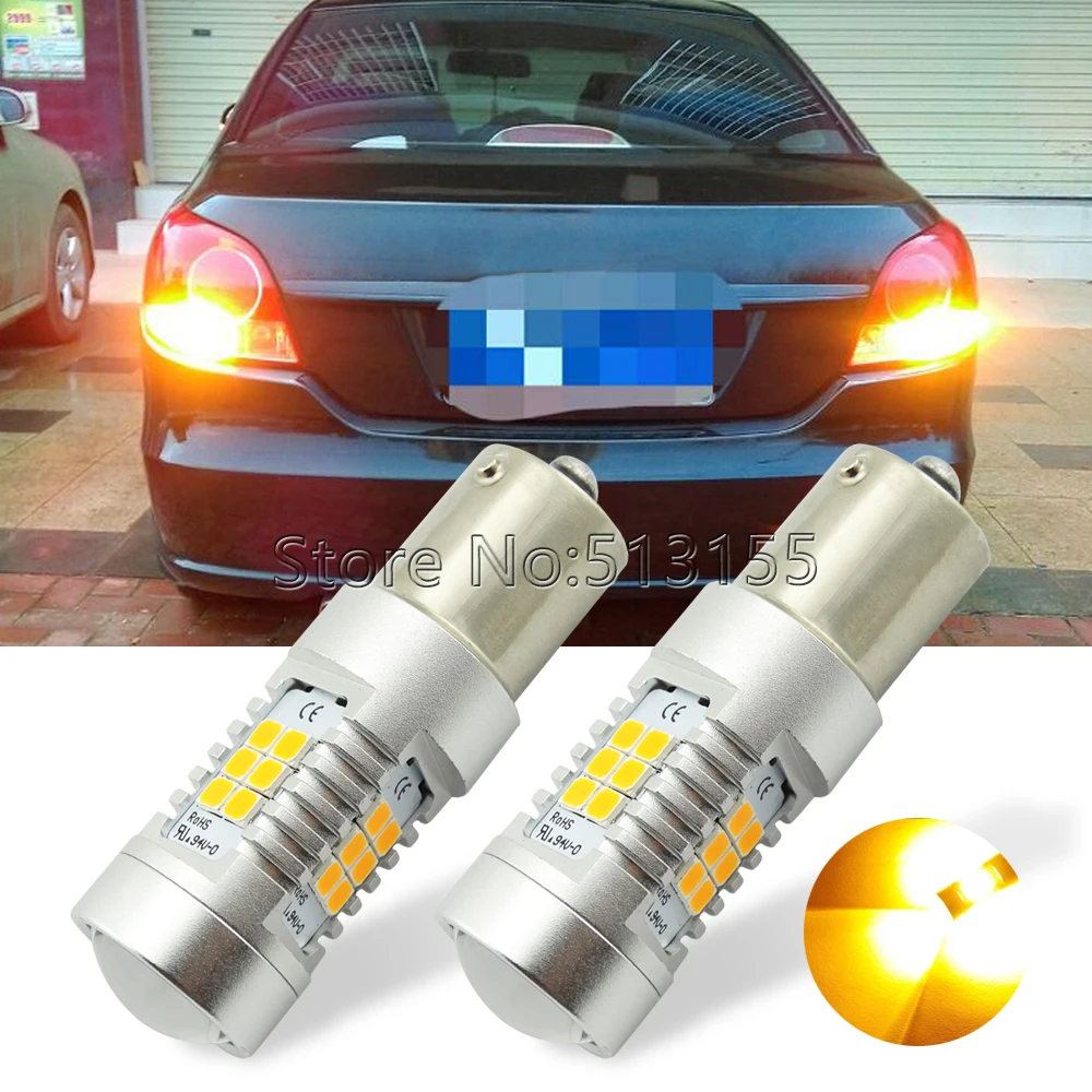 Prix pour 2 x Super Lumineux BAU15S PY21W LED 21-SMD LED Lumières Ampoules Pour Arrière Clignotants Queue Ampoules Prix pour 2 x Super Lumineux BAU15S PY21W LED 21-SMD LED Lumières Ampoules Pour Arrière Clignotants Queue Ampoules