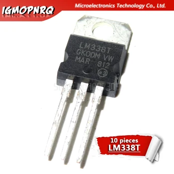 

10pcs LM338T LM338 TO-220 large current adjustable integrated Regulator new original