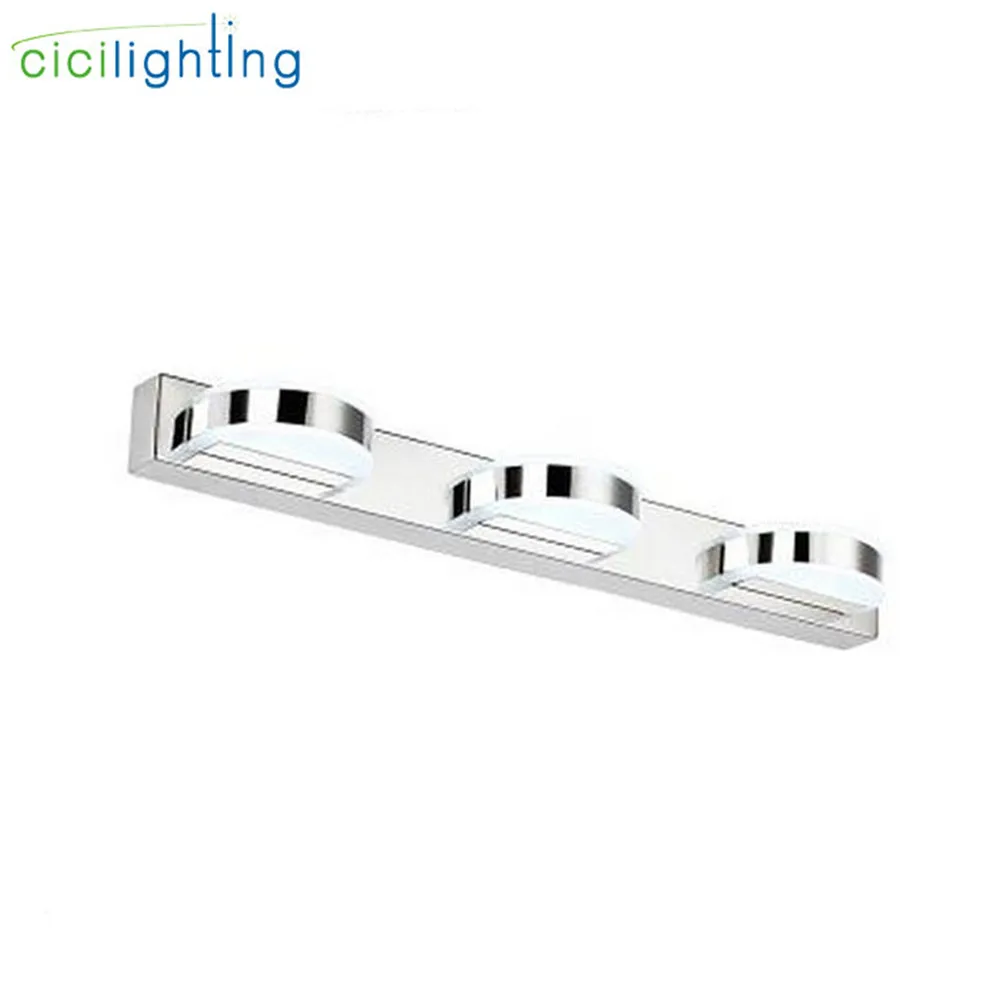 L16cm 35 см 50 68 Ванная комната светодиодный зеркало светильник 110V 220V акриловый