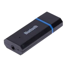 Мини USB Bluetooth аудио приемник 3,5 мм аудио кабель Черный Беспроводная передача практичные аксессуары для телефонов