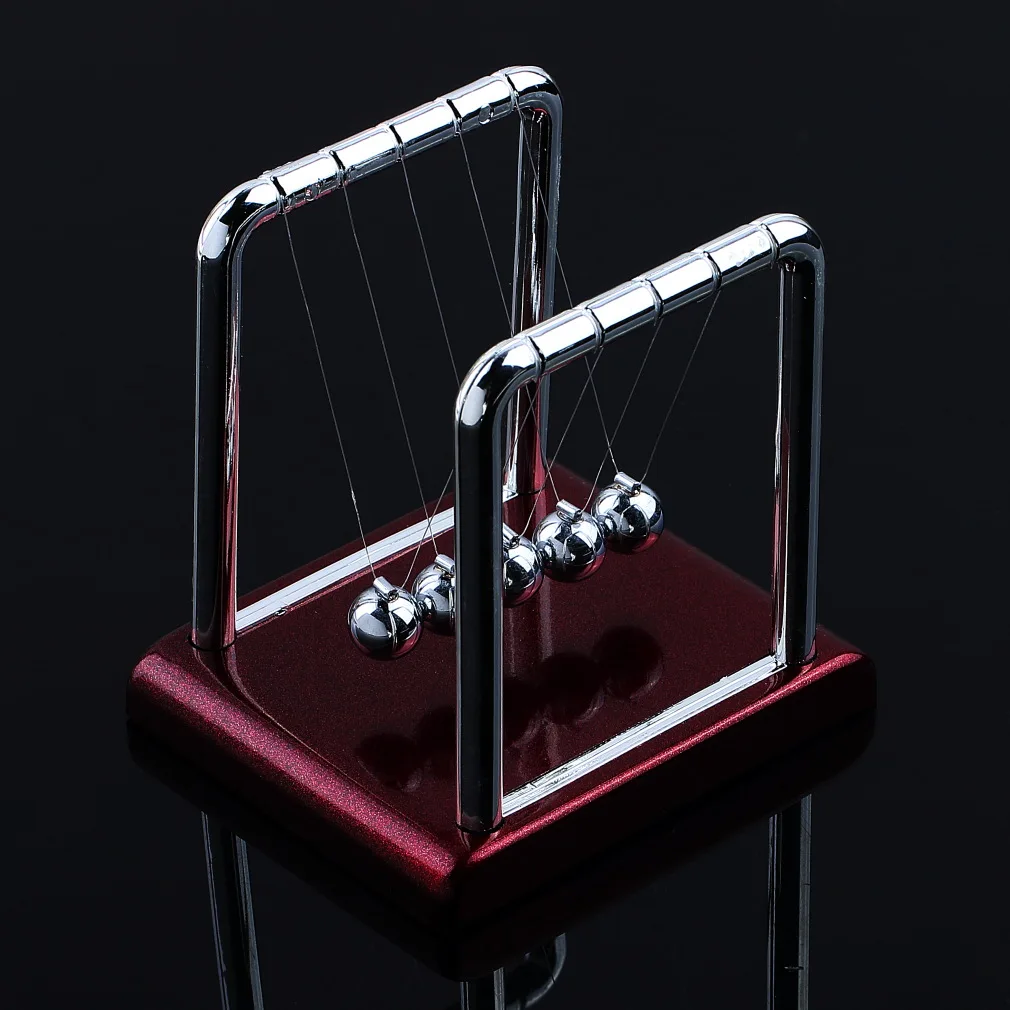 

Hot! 1pcston's Cradle Steel Balance Balls Desk Physics Science Pendulum Desk Toy Brand New Sale