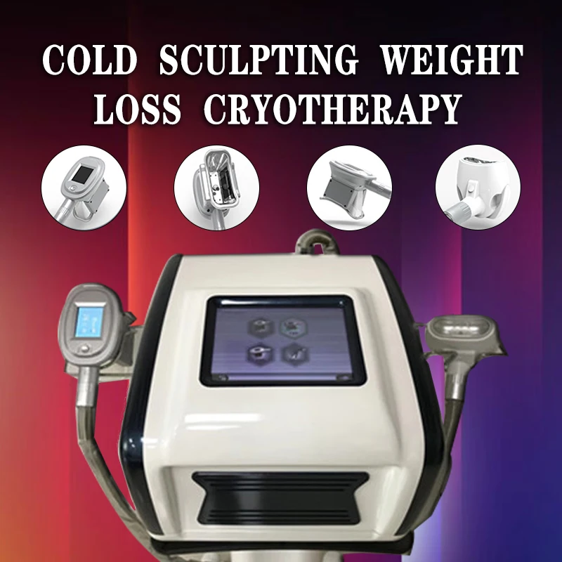 

Clinic use Protable Top Selling Fat Freezing /Cool Body Sculpting Machines With 4 Handle