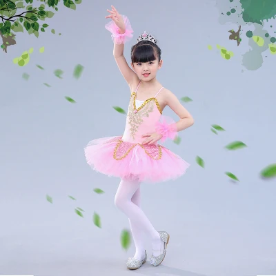 Взрослый блестками балетное платье синий/розовый/белый/фиолетовый из балета "Лебединое озеро", костюм для девочек, балерина, одежда детская балетная dancewaer - Цвет: pink 2