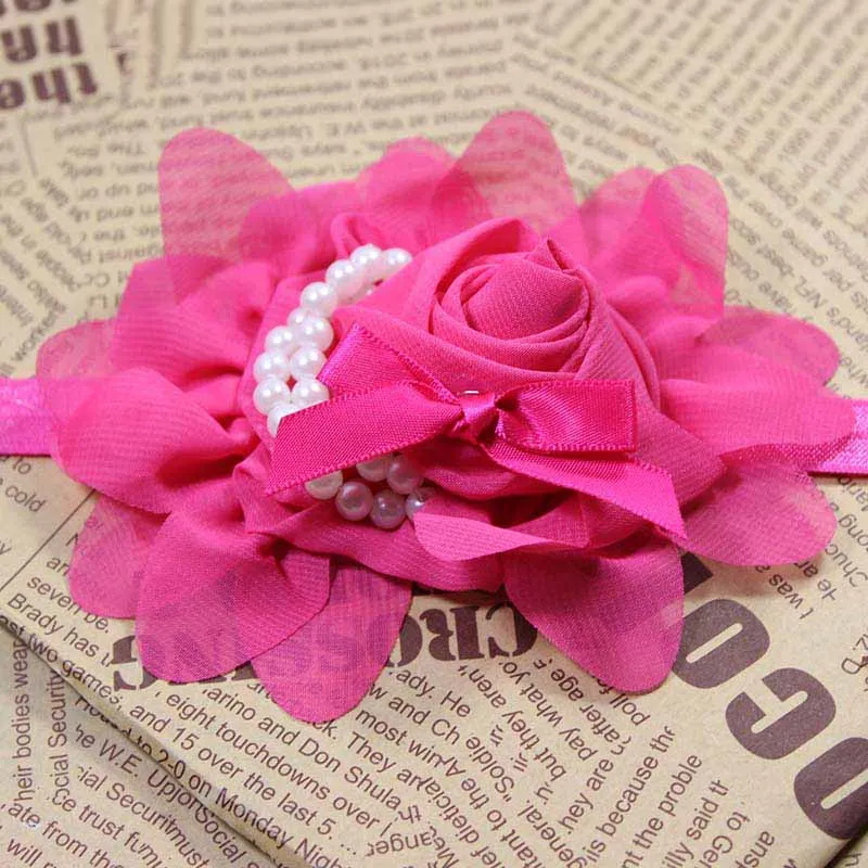 headband rose red