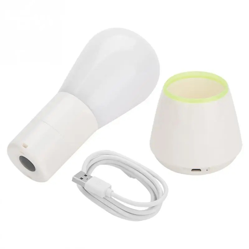 Portable LED luminaria Night Light USB Rechargeable Night Light Desktop