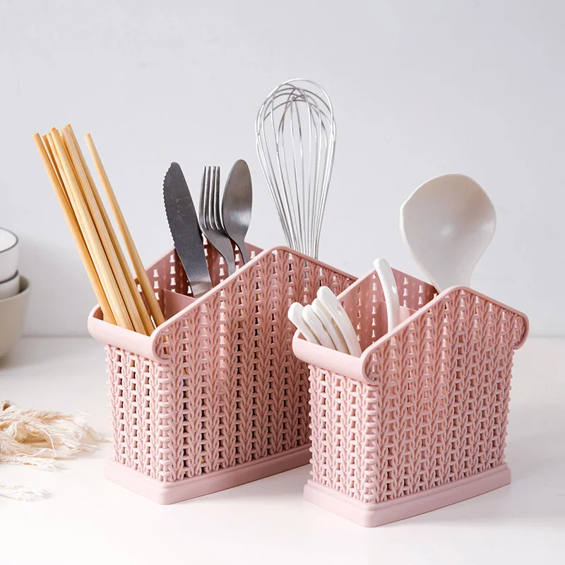 

Rattan box, chopsticks, box, knife, fork, storage box, home spoon, tableware