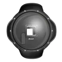 SHOOT 2.5 Version 6 inch Lens Hood Dome Port Lens Cover for Gopro Hero 4/3+ (without waterproof housing case) black