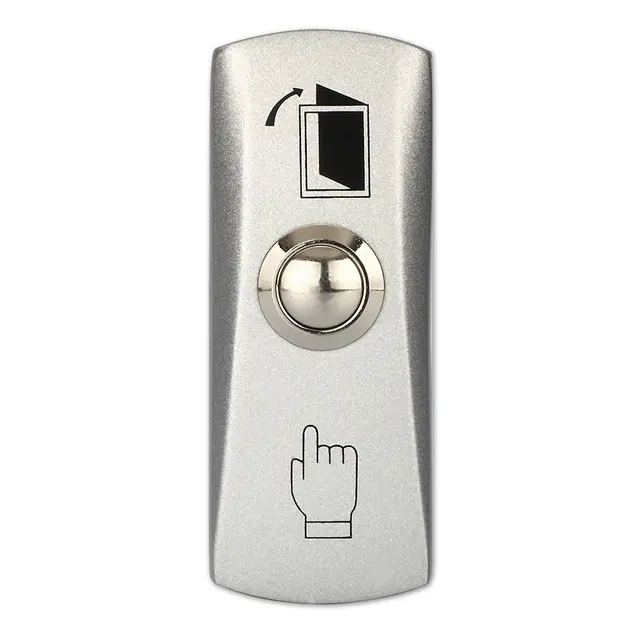 Electric Door Lock 805 Zinc Alloy Door Exit Push Release Button Switch
