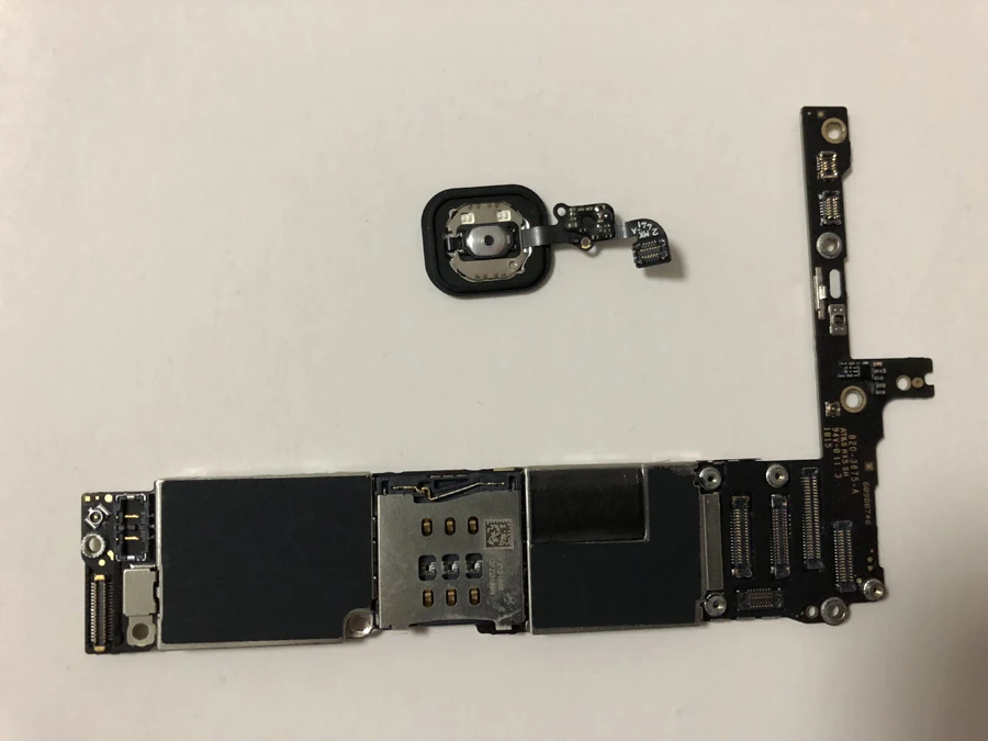 Земо original 100% открыл платы с отпечатков пальцев для 64 ГБ iPhone 6 плюс материнская