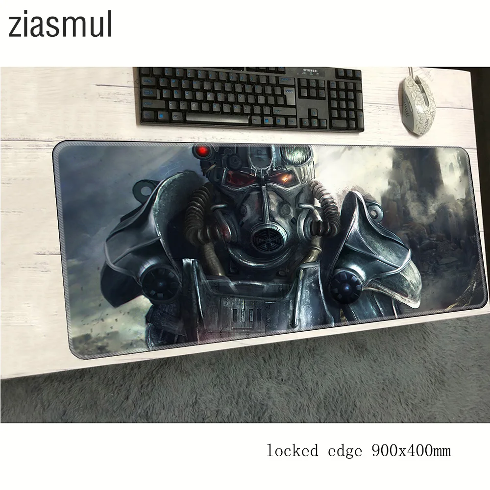 Коврик для мыши Fallout 4 модный коврик 90x40 см компьютерный игровой HD клавиатура с
