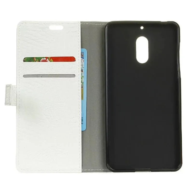  Crocodile pattern leather Case For Fundas NOKIA 5 NOKIA5 Cover Luxury wallet Filp Stand Mobile Phon
