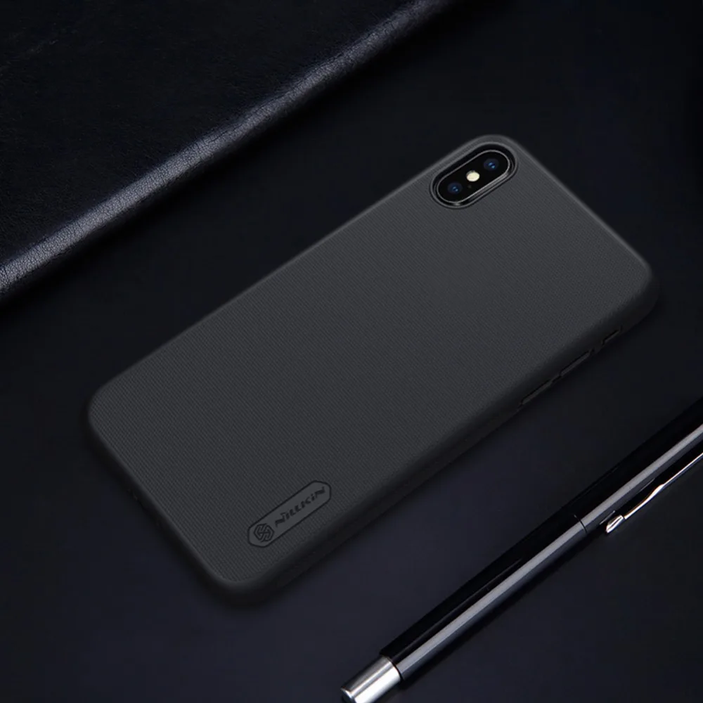 Для iPhone XS Max чехол Nillkin задняя крышка супер матовый щит ультра-тонкий защитный чехол для iPhone XS Max X Nilkin чехол