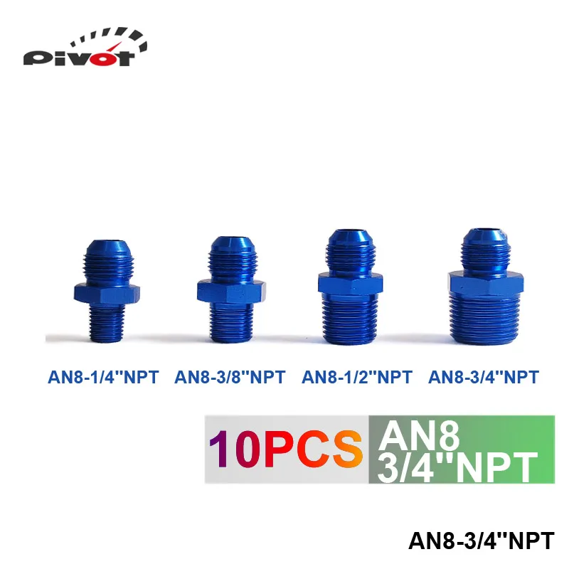Pivot - Oil cooler fitting AN8-3/4