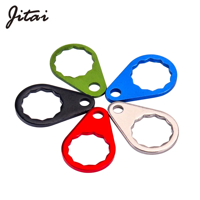 JITAI الصيد بكرة مقبض كرنك الجوز لوحة غطاء برغي الصيد بكرة اليسار/اليد اليمنى دايوا أبو بكرة Baitcasting معالجة التبعي