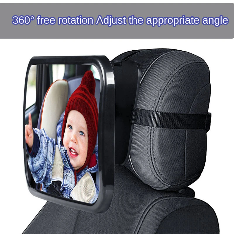 Miroir De Voiture Pour Bebe Vue De Securite Siege Arriere Pour Bebe Soins Pour Nourrissons Carre Moniteur Pour Enfants Ajustable Aliexpress