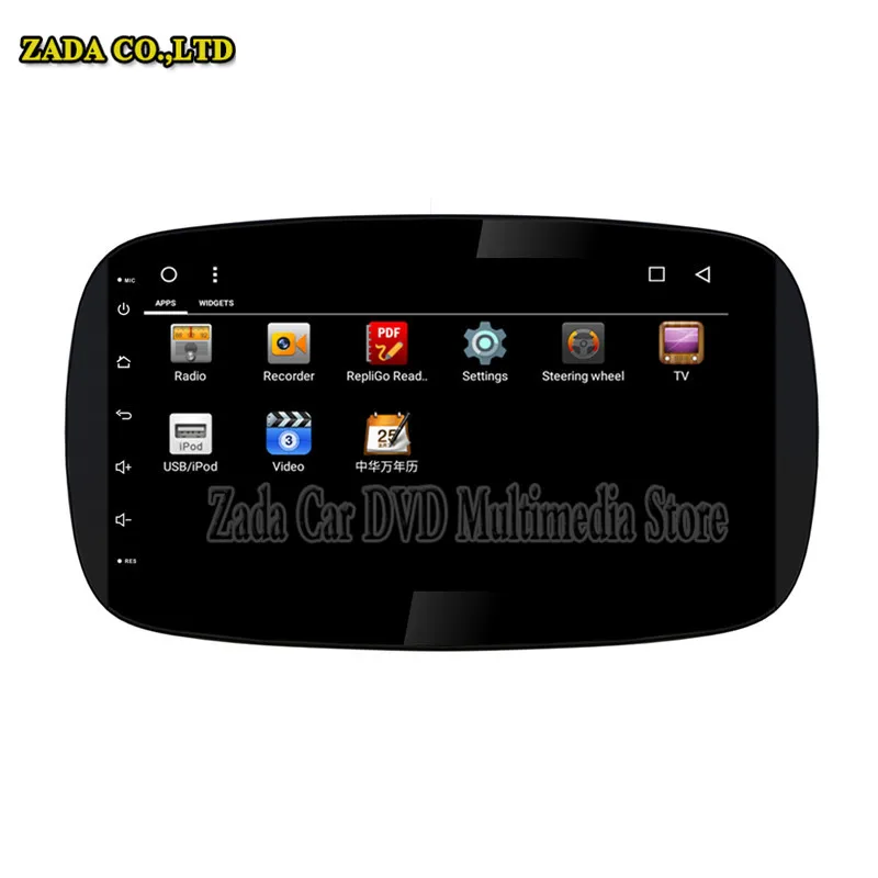 Cheap Ectwodvd 9inch Octa Core Android 8.1 Car DVD Player GPS Navigation Multimedia For Benz SMART 2015 2