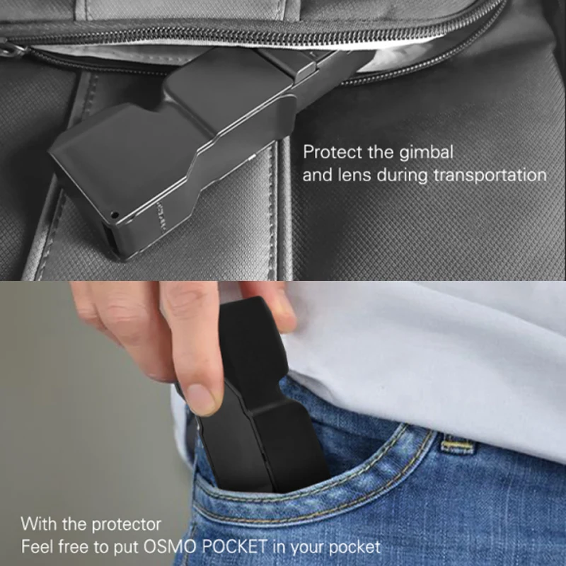 Удлиненная Защитная крышка для DJI OSMO POCKET Gimbal чехол для камеры Osmo Pocket Gimbal Защитная пленка для экрана