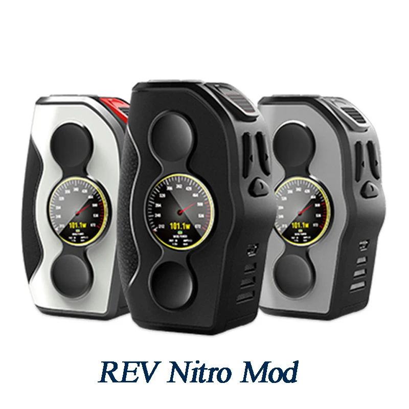 

Original REV Nitro 200W TC Box Mod Vape Vaping E-cig PK REV GTS Mod with OLED Screen
