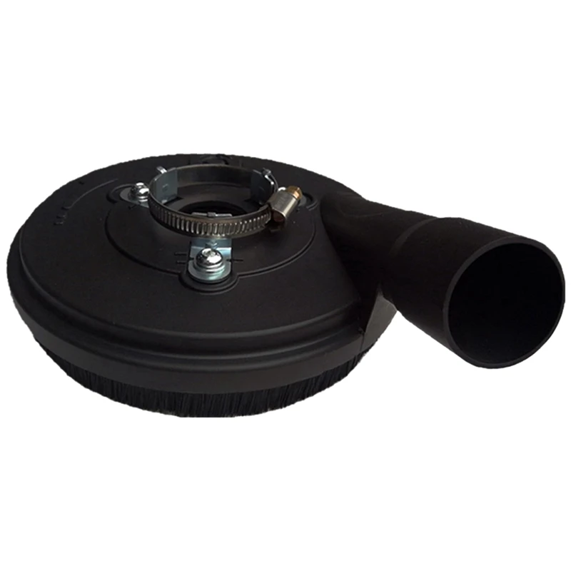 Goede 5 Inch Pneumatische Grinder Stofkap Tool Voor Beton Marmer Graniet Techniek Steen Slijpen Stof Collectie