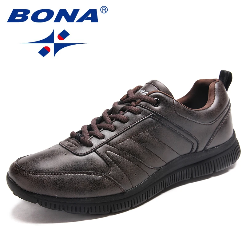 Meilleur FOI Nouvelle Arrivée Populaire Style Hommes Casual Chaussures à Lacets Hommes Appartements Microfibre Hommes Chaussures Lumière Confortable Doux Rapide Livraison gratuite