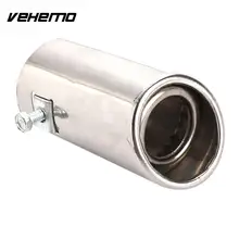 Vehemo диаметр 51-51 мм Глушитель наконечник трубы автомобиля хвост трубы Задний Выхлопной Трубы из нержавеющей стали выход