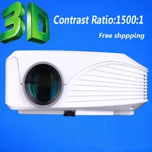 Digital Mini Projector Resolution Native VGA 800*600 Pixels Maximum Resolution Full HD (1920 x 108 Pixels) , through HDMI