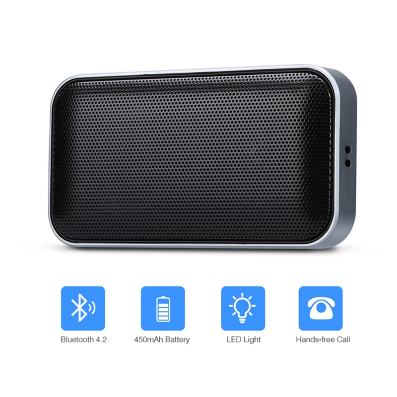 

AEC BT209 Wireless Bluetooth 4.2 Speakers Portable Wireless Player Mini Loudspeaker With Built-In Microphone Support TF Card