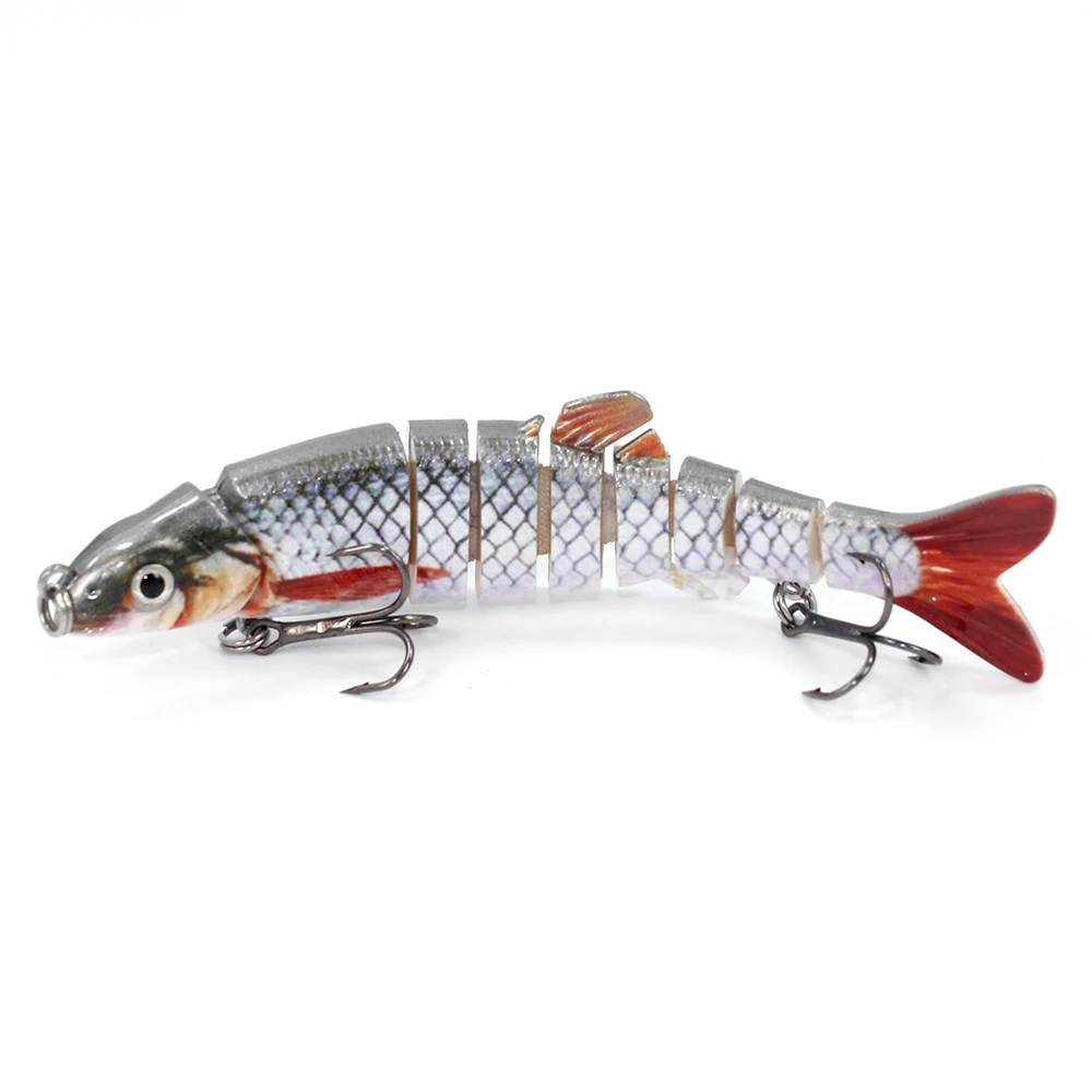 1 шт. рыболовная приманка Minnow 11 см 15 г жесткая Мульти соединенная Crankbait