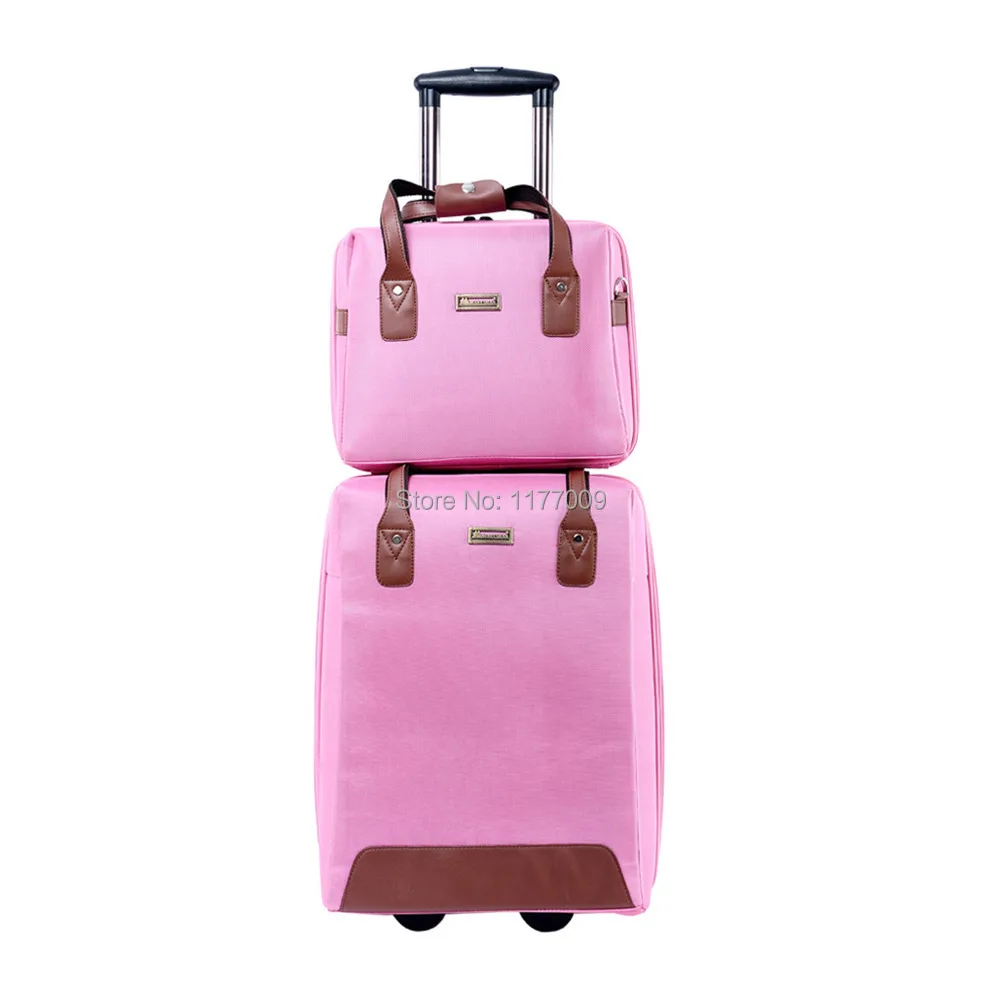 Woman Luggage Travel Bag Rolling Bag Luggage Set 2 Pcs Women Luggage Setsin Rolling Luggage