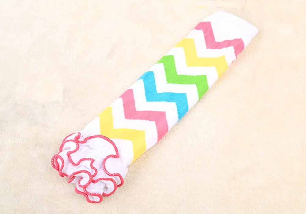 

Baby Girls Cotton Chevron Leg Warmers Ruffle legging warmer Girls Party Set Accessories