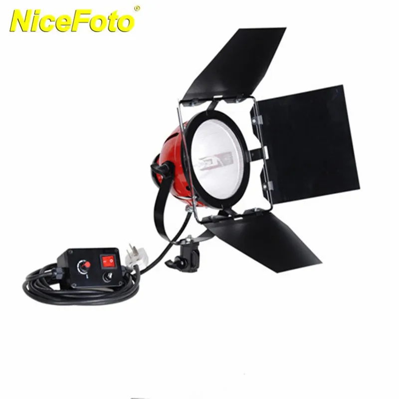 

NICEFOTO 800W Red Head Light SPOTLIGHT Studio Continuous Light with DIMMER for Studio Photography RDG-800A