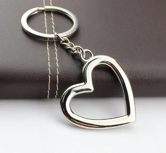12pcsHollowHeartClearCrystalKeychainsCharmGiftNoveltyItems