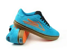 US Size 9-12 Boys Sneakers Lakai MANCHESTER Blue Anti-Fur Shoes Summer Athletic Popular Rubber Hard-Wearing Shoes