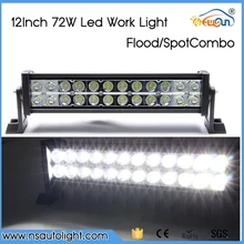 12 INCH 72W CREE led chips LED LIGHT BAR CAR-STYLING OFF ROAD BAR FOR TRACTOR TRUCK BOAT MILITARY EQUIPMENT LED BAR LIGHT
