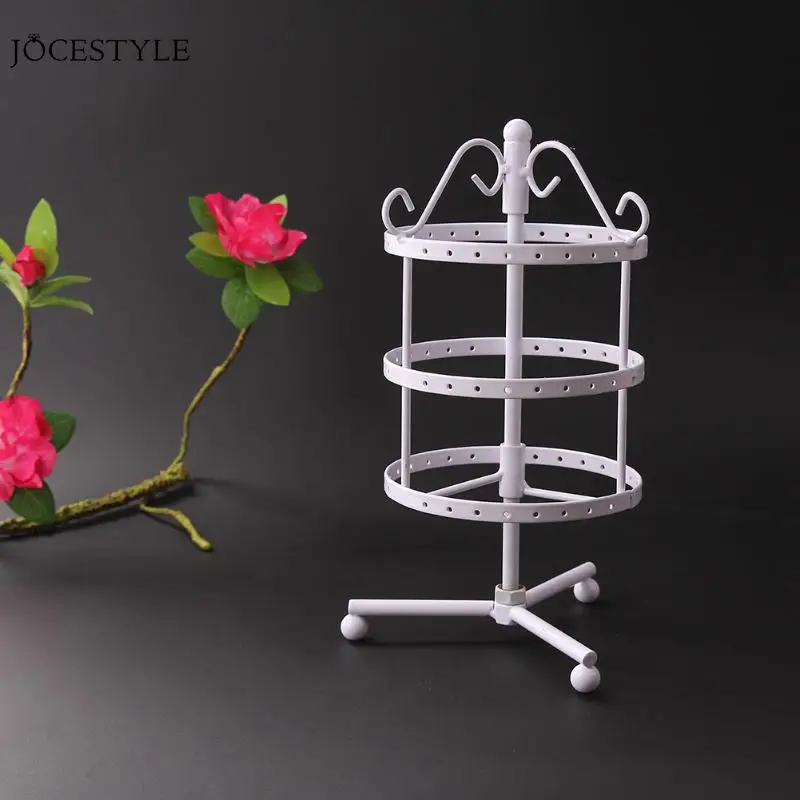 Jewelry Display Stand Holder Earring display stand Jewelry Display Rack Storage Stand Metal Rotatin