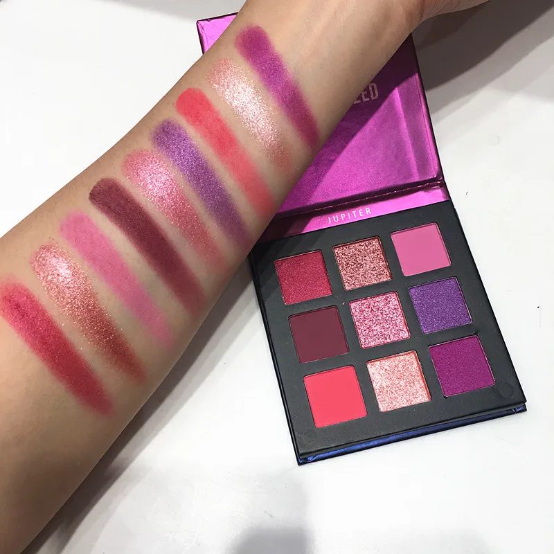 

BEAUTY GLAZED Shimmer Matte Eyeshadow Makeup Palette Lasting Pigmented 9 Colors Eye Shadow Palette Cosmetics