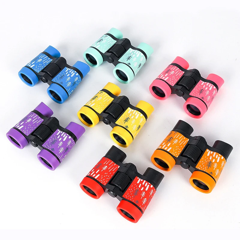 JAWEKE مناظير للأطفال 4x30 الملونة تلسكوب للأطفال المطاط قبضة المضادة للانزلاق الصيد المحمولة تلسكوب الكمال هدايا JAWEKE مناظير للأطفال 4x30 الملونة تلسكوب للأطفال المطاط قبضة المضادة للانزلاق الصيد المحمولة تلسكوب الكمال هدايا