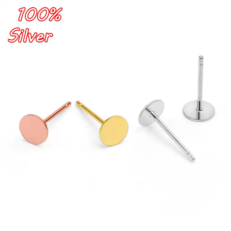 sterling silver blanks jewelry making supplies