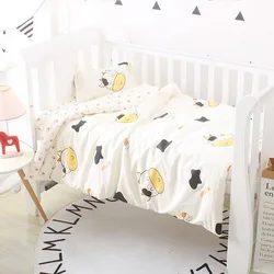 Newborn Baby Bedding Sets 3Pcs Baby Sleeping Sets Infant Crib Set Clouds Pattern Containing Duvet Cover Pillowcase Flat Sheet Newborn Baby Bedding Sets 3Pcs Baby Sleeping Sets Infant Crib Set Clouds Pattern Containing Duvet Cover Pillowcase Flat Sheet