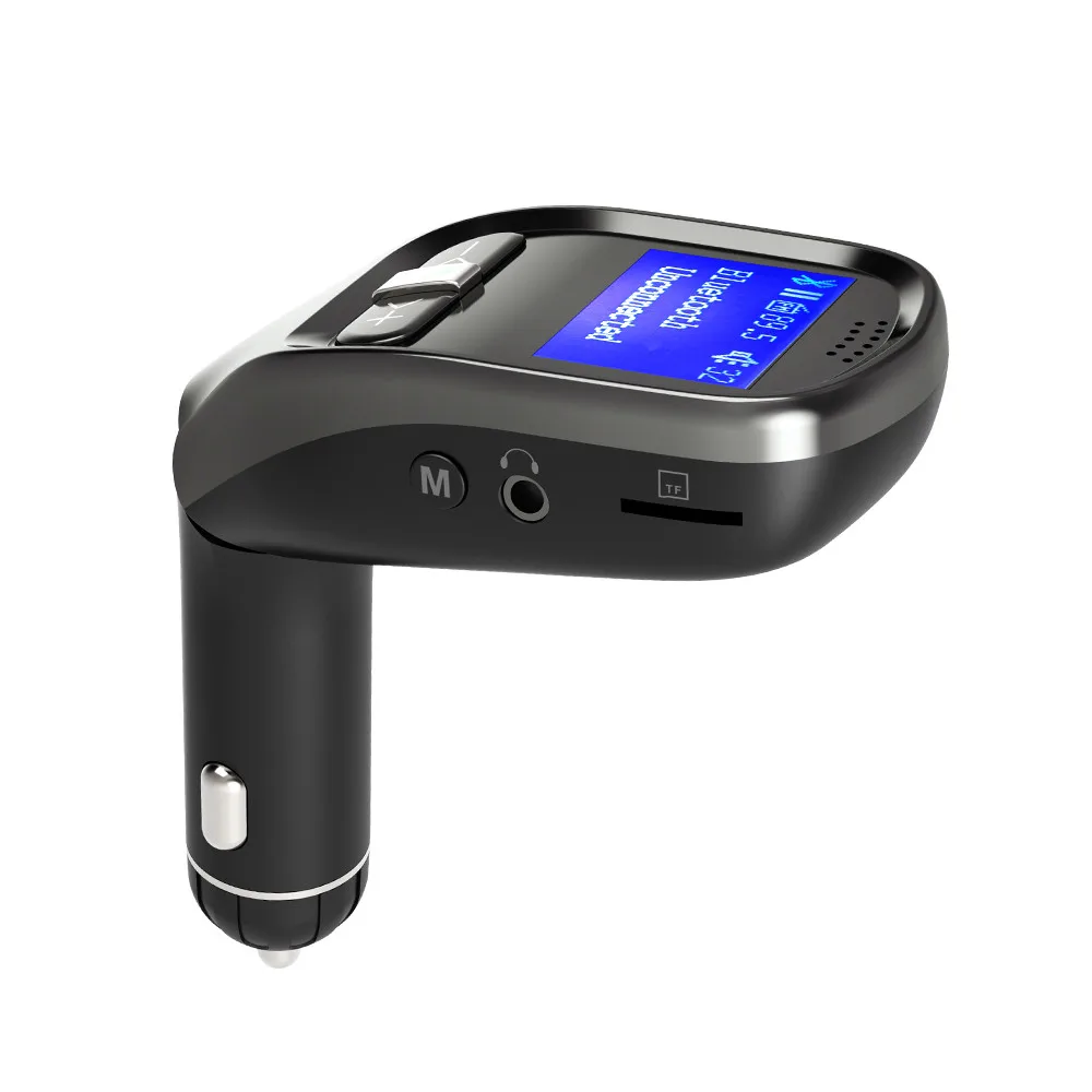 

Bluetooth Module And MP3 Decoder Chip 12V-24V Handsfree Wireless FM Transmitter LCD MP3 Player USB Charger #WL1