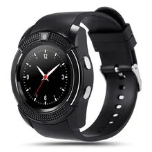 V8 Smart Watch Round MTK6261D Smartwatch with Camera SIM TFCard Smart Health Monitor for ios Android Phone Smart Electronics